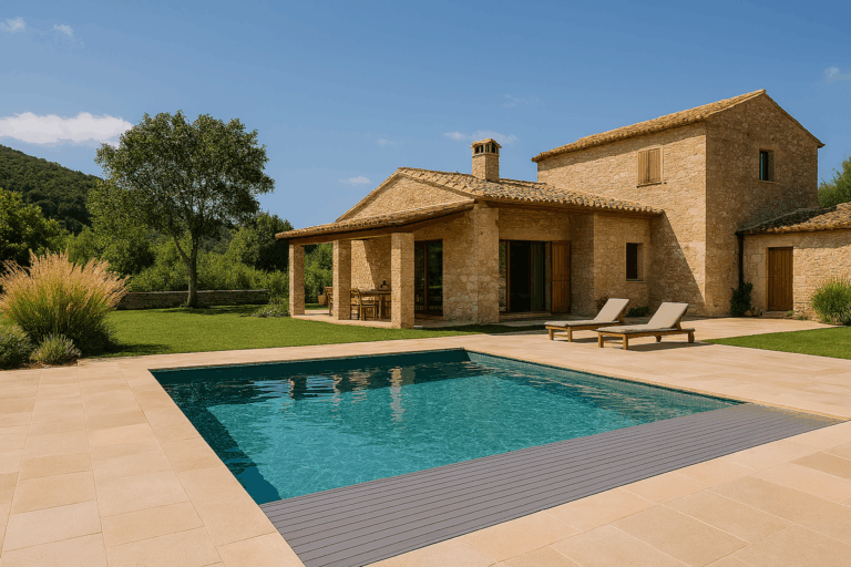 Cubierta transitable turismo rural