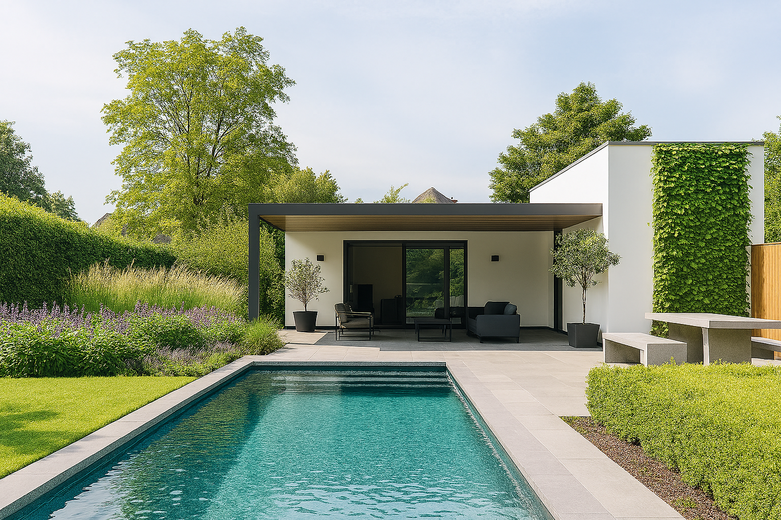 Piscinas Transitables y Diseño Paisajístico