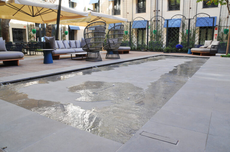 Cubiertas transitables y protección climática